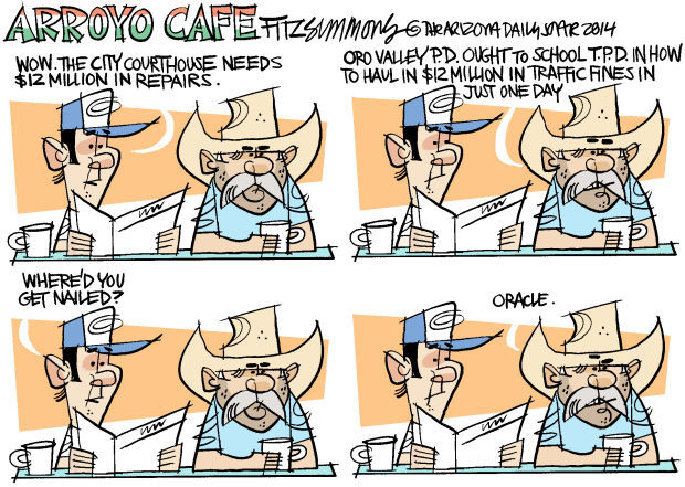 Daily Fitz Cartoon: City Courthouse